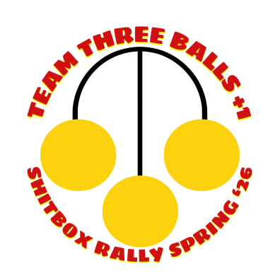 Three Balls +1 — Shitbox Rally 2026 Spring